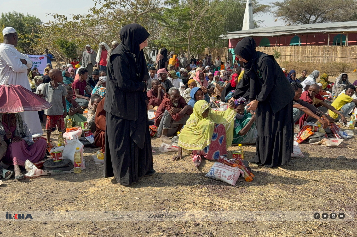 Fransa Yetim Eli'nden Etiyopya'da gıda yardımı